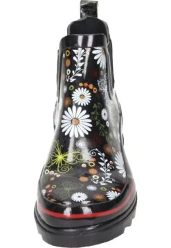 Damen Regenstiefel Schwarz -PS Schuhe Verkaufsladen 130089 1 005