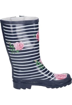 Damen Regenstiefel Blau -PS Schuhe Verkaufsladen 130091 5 004