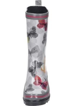 Damen Regenstiefel Grau -PS Schuhe Verkaufsladen 130101 9 005