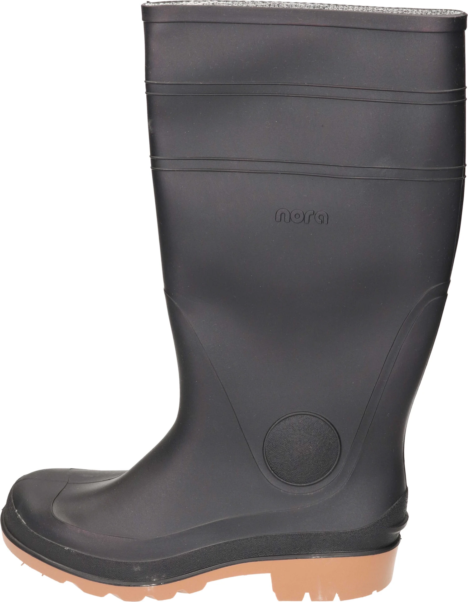 Nora Gummistiefel Schwarz 2 Nora Gummistiefel Schwarz – Bild 2