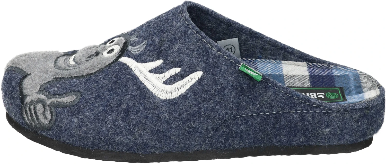 NERPIO HOME Dr. Brinkmann Hausschuhe Blau 2 NERPIO HOME Dr. Brinkmann Hausschuhe Blau – Bild 2