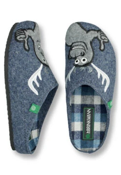 NERPIO HOME Dr. Brinkmann Hausschuhe Blau 13 NERPIO HOME Dr. Brinkmann Hausschuhe Blau -PS Schuhe Verkaufsladen 220004 05 05 007