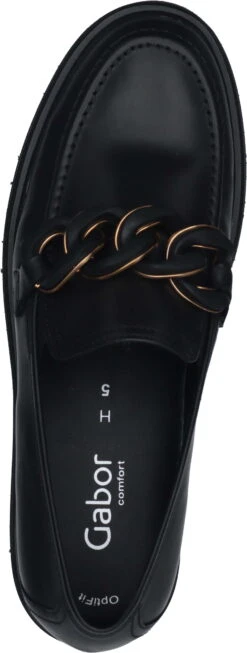 Gabor Slipper Schwarz -PS Schuhe Verkaufsladen 32.554.57 01 007