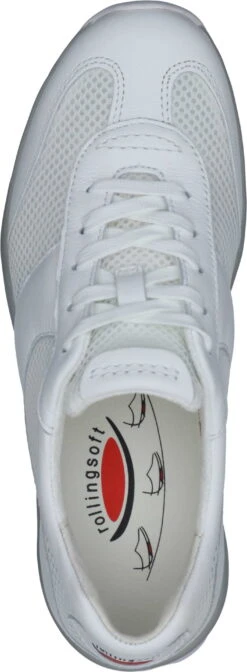 Gabor Schnürer Weiß -PS Schuhe Verkaufsladen 46.966.50 03 007