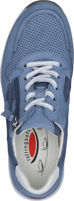 Gabor Schnürer Blau -PS Schuhe Verkaufsladen 46.978.26 05 007