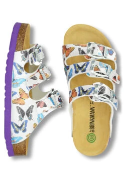 NOVELDA KIDS Dr. Brinkmann Pantoletten Silber -PS Schuhe Verkaufsladen 500003 92 92 007