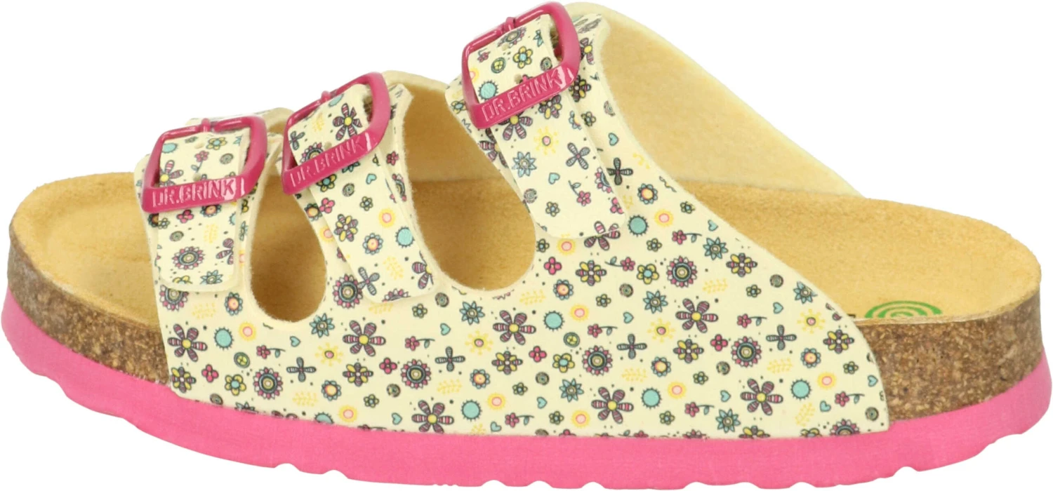 NOVELDA KIDS Dr. Brinkmann Pantoletten Gelb 2 NOVELDA KIDS Dr. Brinkmann Pantoletten Gelb – Bild 2