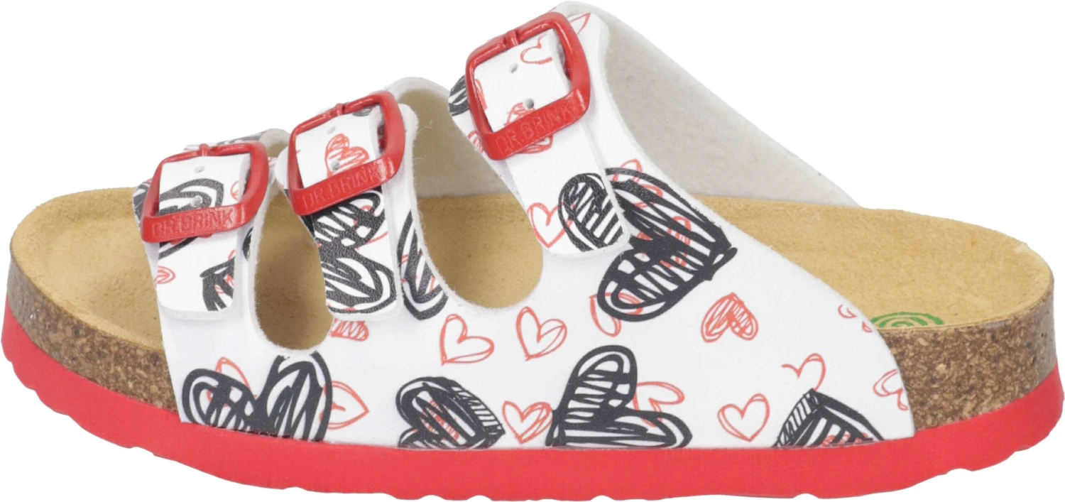 NOVELDA KIDS Dr. Brinkmann Pantoletten Weiß 2 NOVELDA KIDS Dr. Brinkmann Pantoletten Weiß – Bild 2