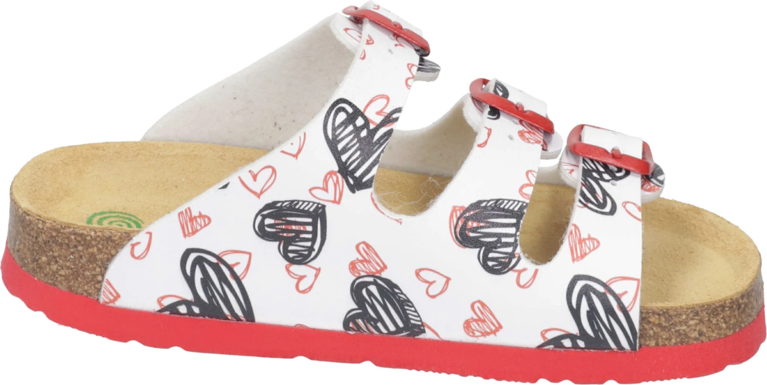 NOVELDA KIDS Dr. Brinkmann Pantoletten Weiß 4 NOVELDA KIDS Dr. Brinkmann Pantoletten Weiß – Bild 4