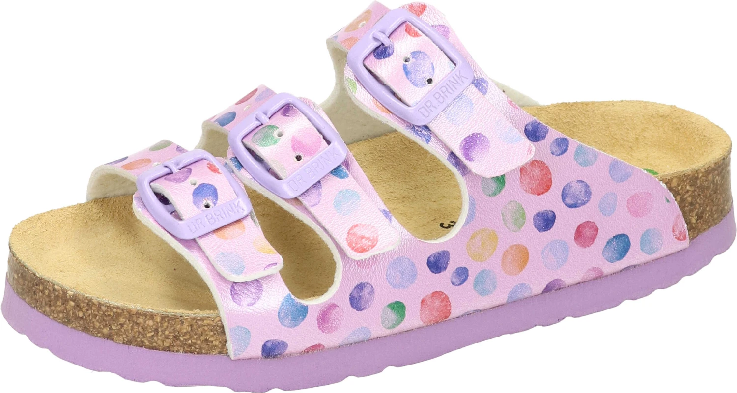 NOVELDA KIDS Dr. Brinkmann Pantoletten Lila 1 NOVELDA KIDS Dr. Brinkmann Pantoletten Lila