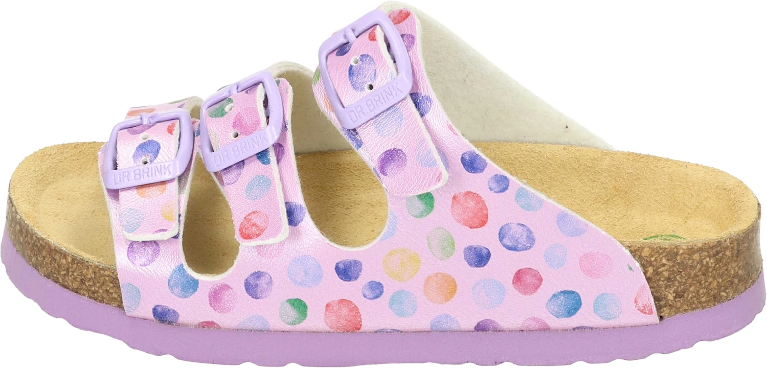 NOVELDA KIDS Dr. Brinkmann Pantoletten Lila 2 NOVELDA KIDS Dr. Brinkmann Pantoletten Lila – Bild 2