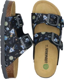 BONILLO KIDS Dr. Brinkmann Pantoletten Schwarz -PS Schuhe Verkaufsladen 500045 01 01 008