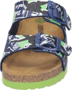 BONILLO KIDS Dr. Brinkmann Pantoletten Blau -PS Schuhe Verkaufsladen 500275 5 005