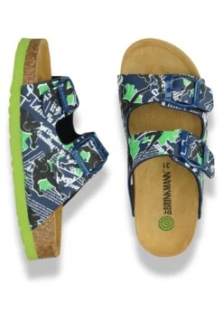 BONILLO KIDS Dr. Brinkmann Pantoletten Blau -PS Schuhe Verkaufsladen 500275 5 007