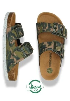 BONILLO KIDS Dr. Brinkmann Pantoletten Grün -PS Schuhe Verkaufsladen 500291 7 007