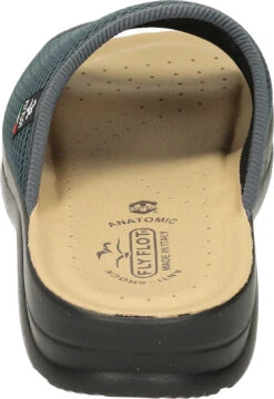 Fly Flot Pantoletten Grau -PS Schuhe Verkaufsladen 600065 09 09 003