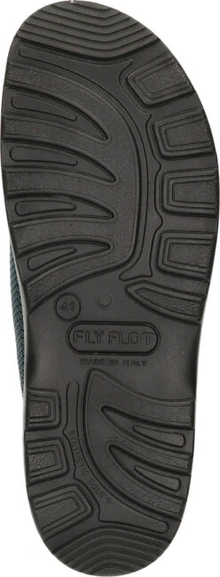 Fly Flot Pantoletten Grau -PS Schuhe Verkaufsladen 600065 09 09 006