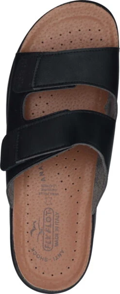 Fly Flot Pantoletten Braun -PS Schuhe Verkaufsladen 600066 01 01 007