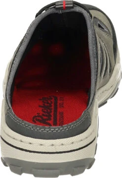 Rieker Herren Pantoletten Grau 8 Rieker Herren Pantoletten Grau -PS Schuhe Verkaufsladen 600072 09 09 003