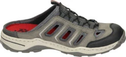 Rieker Herren Pantoletten Grau 9 Rieker Herren Pantoletten Grau -PS Schuhe Verkaufsladen 600072 09 09 004