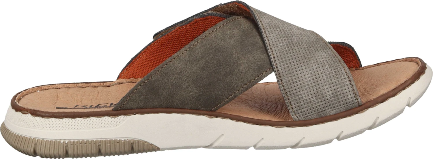 Rieker Pantoletten Beige 4 Rieker Pantoletten Beige – Bild 4