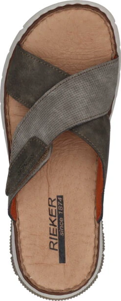 Rieker Pantoletten Beige 13 Rieker Pantoletten Beige -PS Schuhe Verkaufsladen 600074 08 08 007