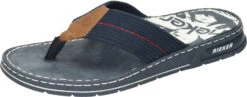Rieker Herren Zehentrenner Blau