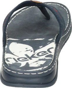 Rieker Herren Zehentrenner Blau -PS Schuhe Verkaufsladen 600076 05 05 003