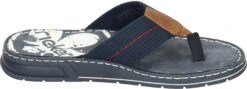 Rieker Herren Zehentrenner Blau -PS Schuhe Verkaufsladen 600076 05 05 004