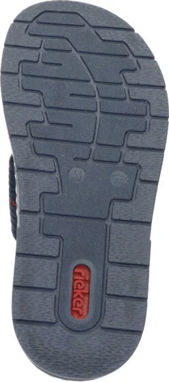 Rieker Herren Zehentrenner Blau -PS Schuhe Verkaufsladen 600076 05 05 006