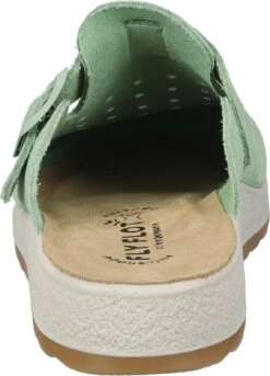 Fly Flot Pantoletten Grün -PS Schuhe Verkaufsladen 600087 07 07 003