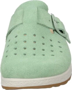 Fly Flot Pantoletten Grün -PS Schuhe Verkaufsladen 600087 07 07 005