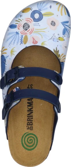NERPIO Dr. Brinkmann Damenclogs Blau -PS Schuhe Verkaufsladen 600096 51 51 007