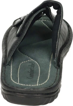 Comfortabel Herren Pantoletten Schwarz -PS Schuhe Verkaufsladen 600469 1 003