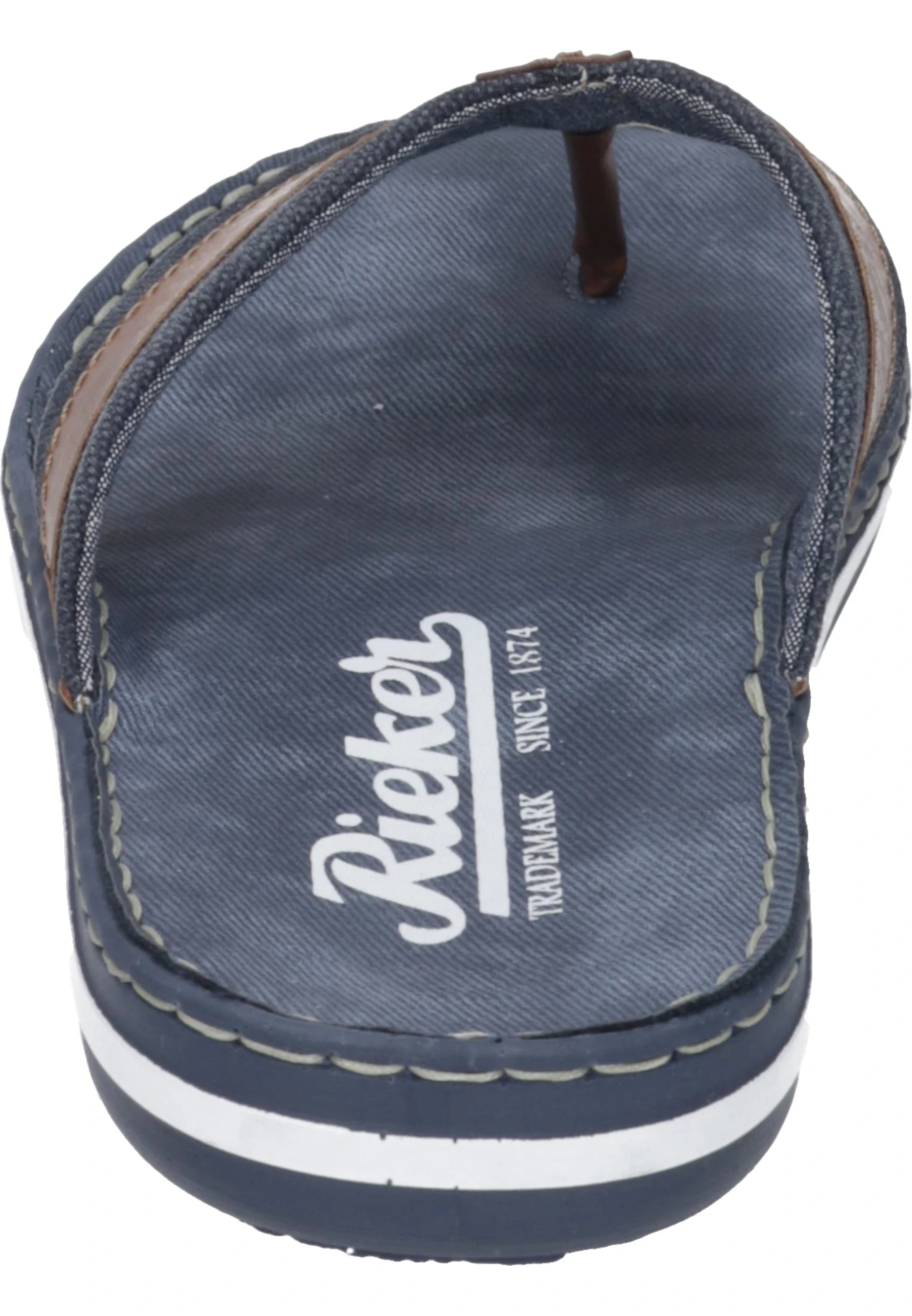 Rieker Herren Zehentrenner Braun 3 Rieker Herren Zehentrenner Braun – Bild 3