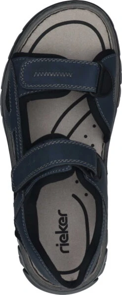 Rieker Sandalen Blau -PS Schuhe Verkaufsladen 610004 05 05 007