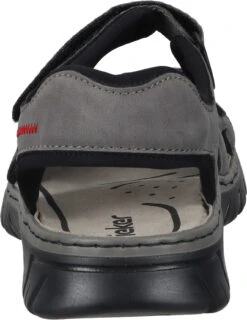 Rieker Sandalen Grau -PS Schuhe Verkaufsladen 610005 09 09 003