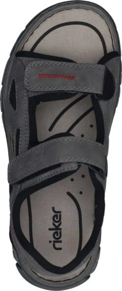 Rieker Sandalen Grau -PS Schuhe Verkaufsladen 610005 09 09 007