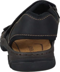 Rieker Herren Sandaletten Schwarz -PS Schuhe Verkaufsladen 610138 1 003
