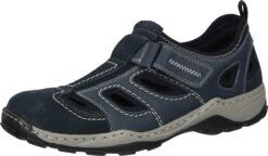 Rieker Herren Slipper Blau