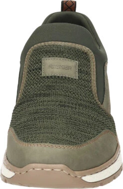 Rieker Herren Slipper Grün -PS Schuhe Verkaufsladen 630054 07 07 005