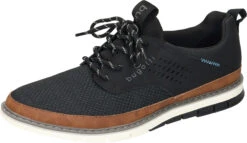 Bugatti Denim Herren Schnürer Schwarz