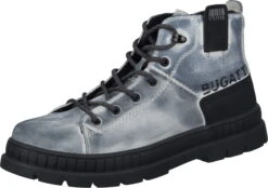 Bugatti Denim Stiefel Hellgrau