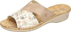 Suave Damen Pantoletten Beige