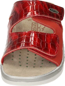 Fly Flot Damen Pantoletten Rot -PS Schuhe Verkaufsladen 700430 04 04 005