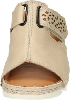 Comfortabel Damen Pantoletten Beige -PS Schuhe Verkaufsladen 700442 08 08 005
