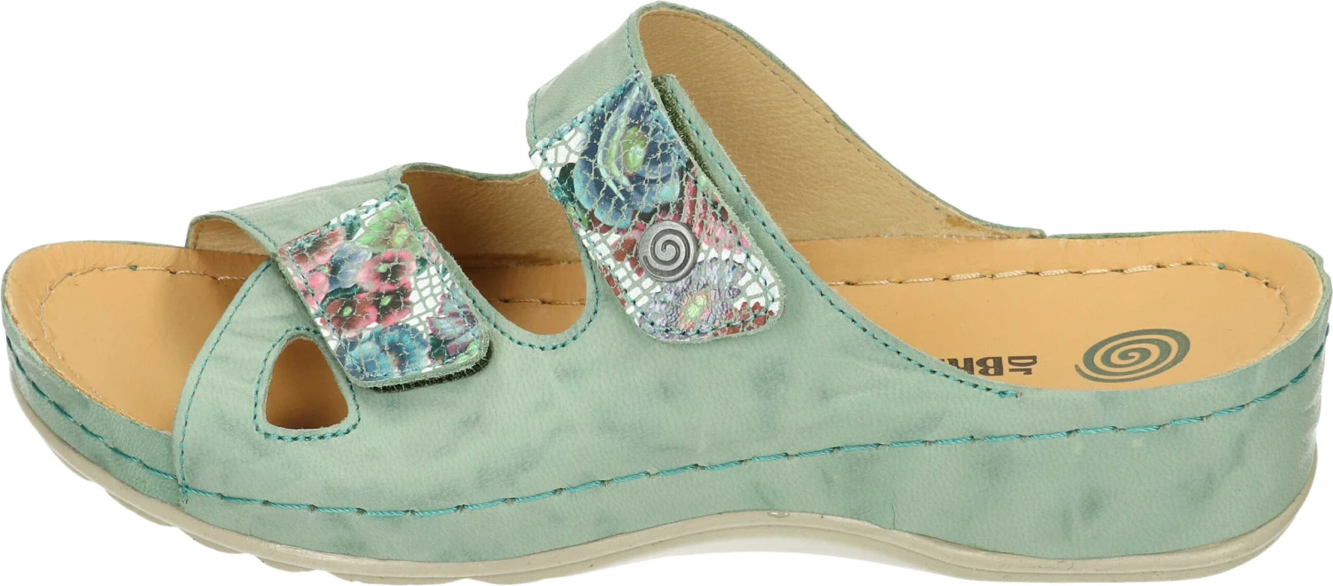 SAGUNT Dr. Brinkmann Pantoletten Blau 2 SAGUNT Dr. Brinkmann Pantoletten Blau – Bild 2