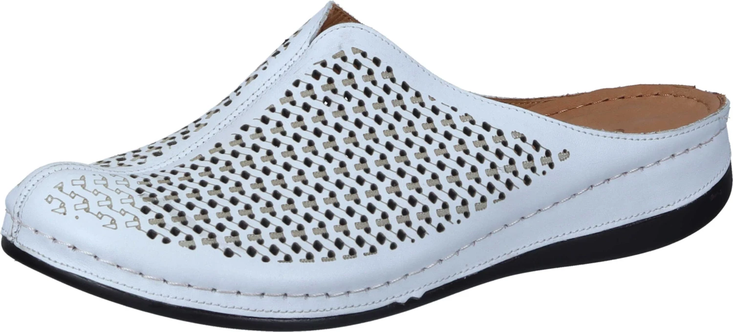 Comfortabel Pantoletten Weiß 1 Comfortabel Pantoletten Weiß