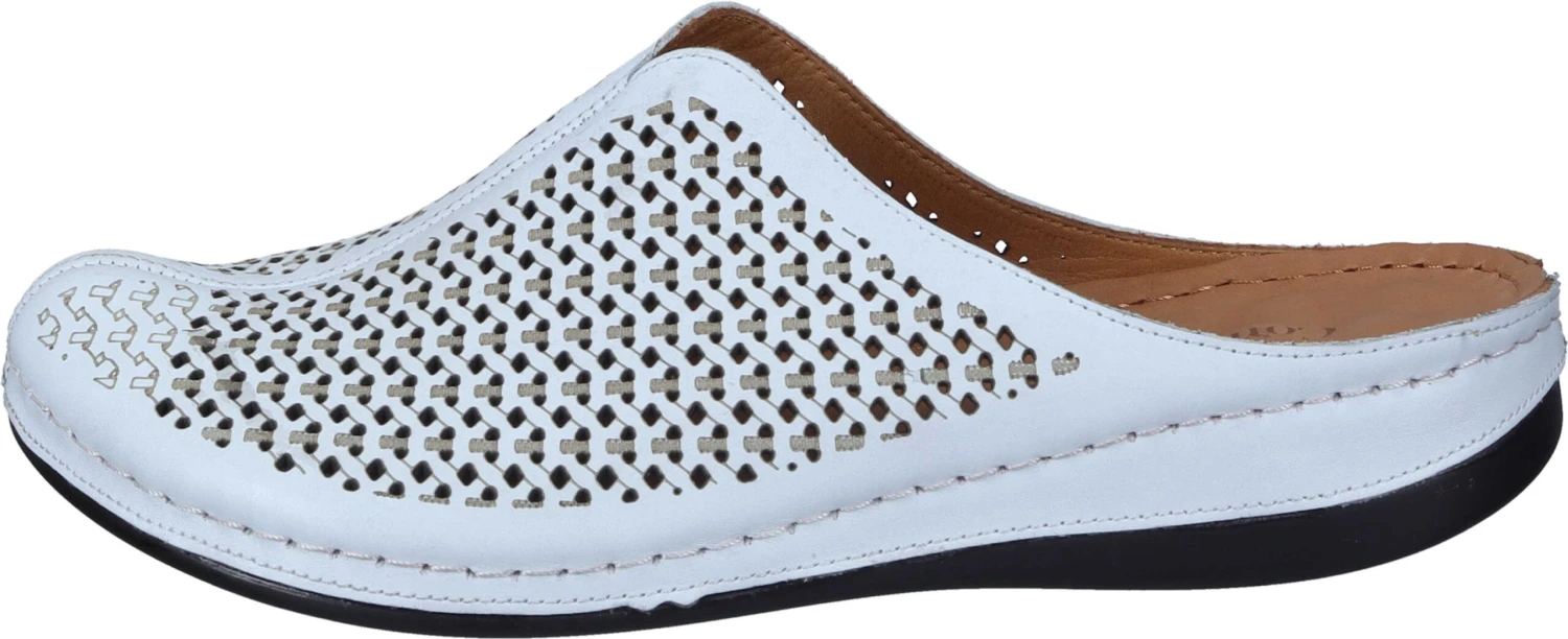 Comfortabel Pantoletten Weiß 2 Comfortabel Pantoletten Weiß – Bild 2