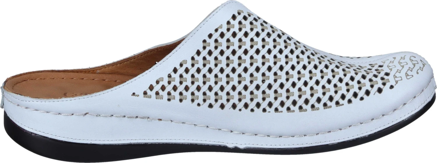 Comfortabel Pantoletten Weiß 4 Comfortabel Pantoletten Weiß – Bild 4